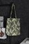 Canvas Digital Feuilles dolivier - olive foncé