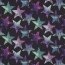 Softshell digital colourful stars - dark purple
