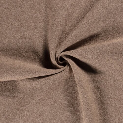 Walkloden melange *Marie* - light brown