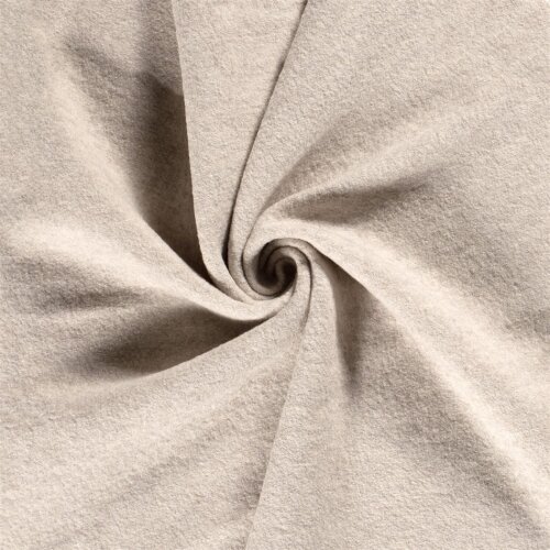 Walkloden Melange *Marie* - creme