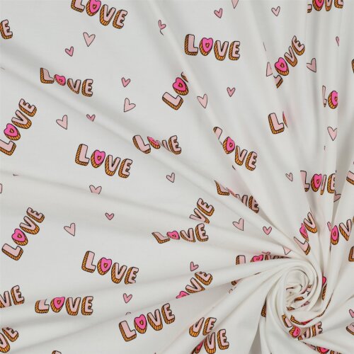 Maillot de algodón Neon Love - blanco