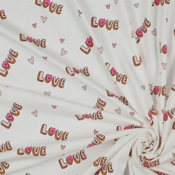 Maillot de coton Neon Love - blanc
