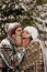 FAUX FUR CHECK - sabbia