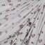 Cotton Jersey Digital Organic Flowers - white
