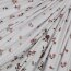 Cotton Jersey Digital Organic Flowers - white
