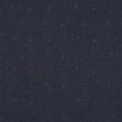 JEANS paillettes petits points - bleu indigo