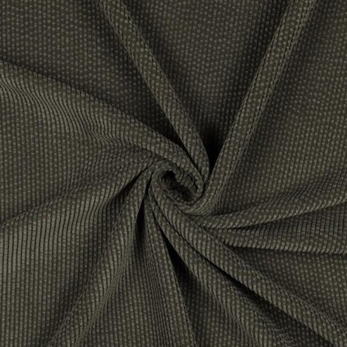 Corduroy with puff - dark olive