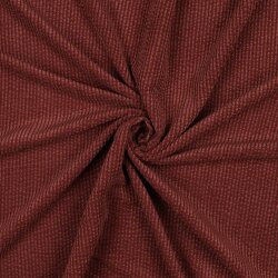 Corduroy with beading - old red