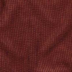 Corduroy with beading - old red