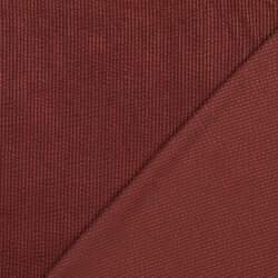 Cordstoff mit Bübbelchen Uni - altrot