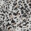 Cotton poplin digital animal spots - off-white/beige