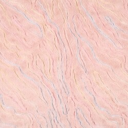 PELLICCIA ECOLOGICA con TULE - rosa cipria