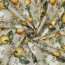 Canvas digital lemons - light grey linen look
