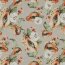 Canvas Digital TROPICAL Früchte - leinen PEACH