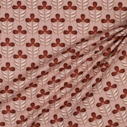 Lienzo Flores WATERPROOF - rosa oscuro