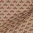 Canvas Wasserabweisend Blumen - sand