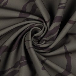 Softshell digital zebra stripes - grey