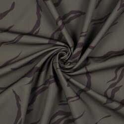 Softshell digital zebra stripes - grey