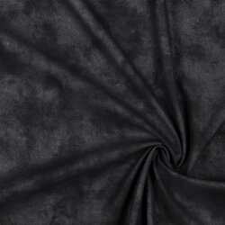 Faux Leather Metallic Shine - black