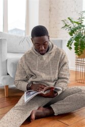 SOFT All-Season Sweat Safari Dieren - oud wit