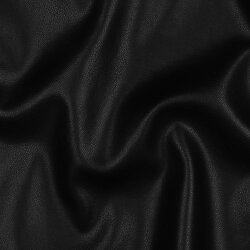 Faux Cuir Metallic Shine - noir
