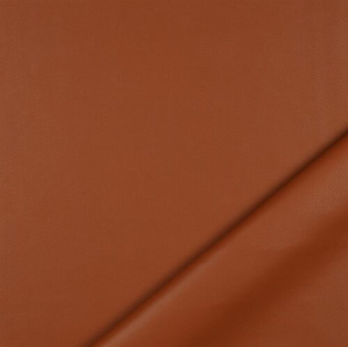 Imitatieleer metallic glans - cognac