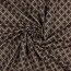 Strickstoff Jacquard - bunt/beige