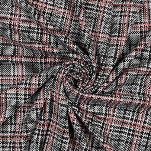 Strickstoff Jacquard - /PINK