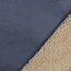 Veloursleder_Teddy Doppelseitig - jeansblau