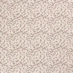 Jersey di cotone pioggia di foglie crema