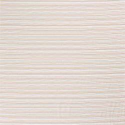 Cotton jersey colorful stripes cream