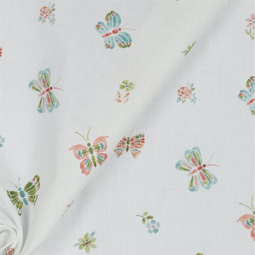 POPLIN DIGITALE VLINDER