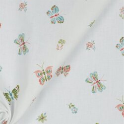 POPLIN DIGITALE VLINDER