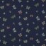 Cotton poplin digital colourful butterflies - dark blue