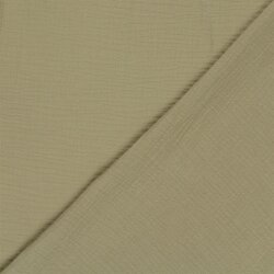 Muslin Uni *Marie* - olijf