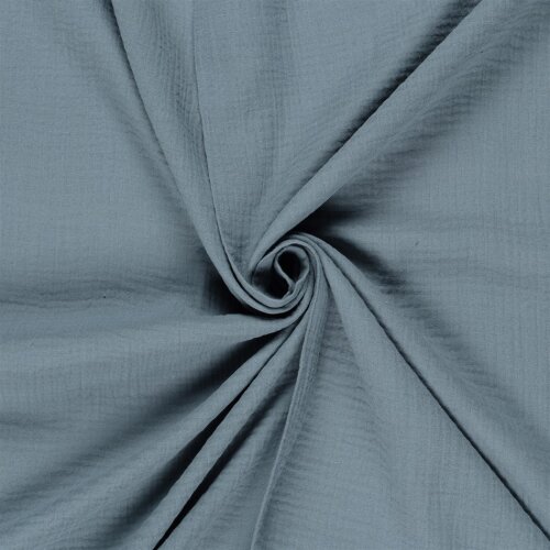 Mussola Uni *Marie* - blu acciaio