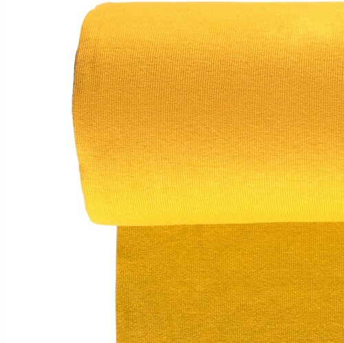 coarse rib cuffs *Marie* mustard