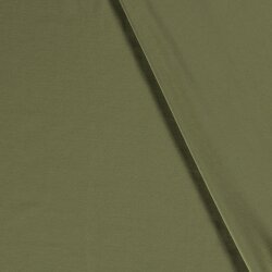 Jersey de coton *Bibi* - vert sapin