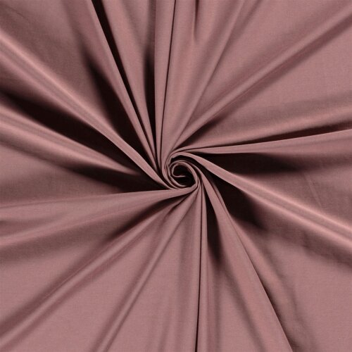 Katoenen jersey *Bibi* - antiek mauve
