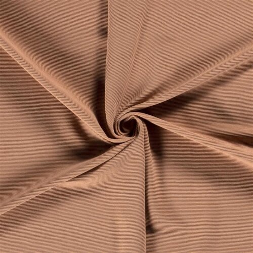 Rippenjersey Ottoman *Bibi* - soft koralle