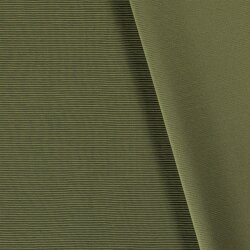 Ottoman Jersey côtelé *Bibi* - vert sapin