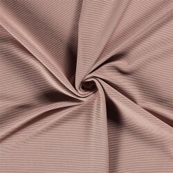 Ottoman rib jersey *Bibi* - antique pink