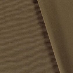 Rippenjersey Ottoman *Bibi* - taupe