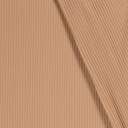 Rib jersey *Bibi* - nuez moscada ligera