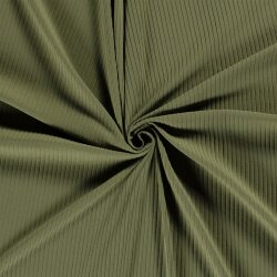 Rib jersey *Bibi* - verde pino