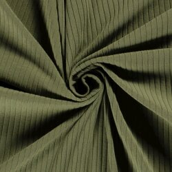 Rib jersey *Bibi* - verde pino