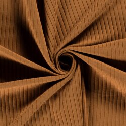 Rib jersey *Bibi* - caramelo