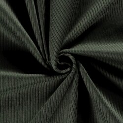 Broad corduroy *Marie* coarse - dark forest green