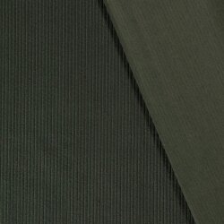 Broad corduroy *Marie* coarse - dark forest green