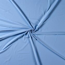 Katoenen tricot *Mila* - ijsblauw